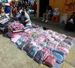 Auf dem Markt unterwegs