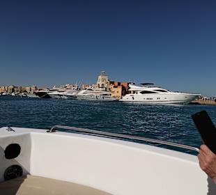 Lagunenfahrt durch El Gouna