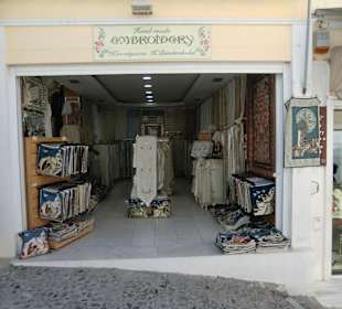 Andenkengeschäft auf Santorin