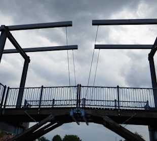 Grachtenfahrt -  Zugbrücke