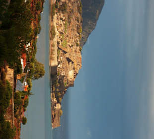 W promieniach zachodzącego słońca