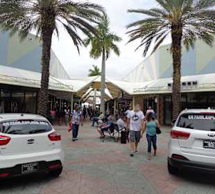 Aussenbereich der Mall