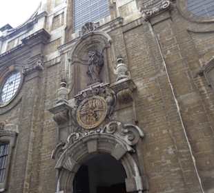 Blick auf die Lirche