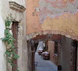 Idyllische Gasse in der Altstadt