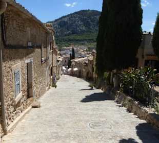 Ausblick beim Aufstieg