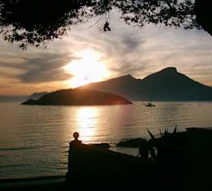 Sonnenuntergang Sant Elm