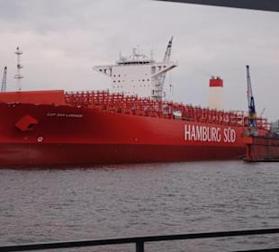 Ein neuer Frachter entsteht