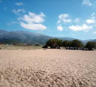 Strand Potamos in Malia