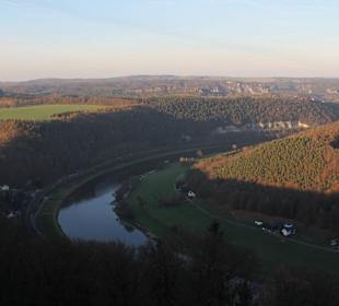 Schöne Aussicht ins Elbtal
