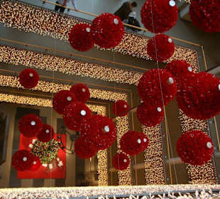 Weihnachtsdekoration im Stilwerk Hamburg