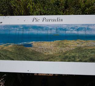 Pic Paradis - Übersichtskarte