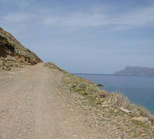 Ca. 11 km Schotterweg