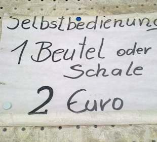 Kleine Einkaufsmöglichkeit