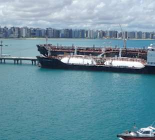 Teilansicht des Hafens