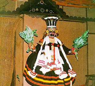 Kathakali Tanzaufführung