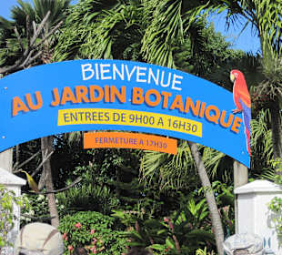 Eingang Botanischer Garten