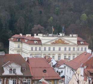 Blick zur Stadt, deutsche Botschaft