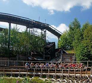 El Toro und Wildwasserbahn