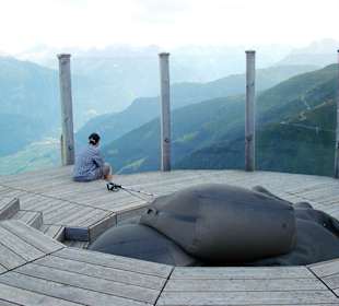 Genialer Panoramablick auf die Berge!