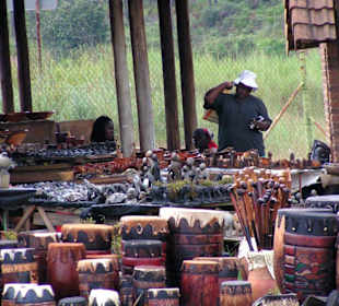 Markt bei den Mac Mac Falls