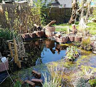 Gartenanlage wird noch