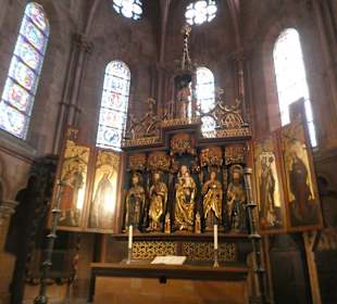 Die evangelische Marienkirche von Gelnhausen