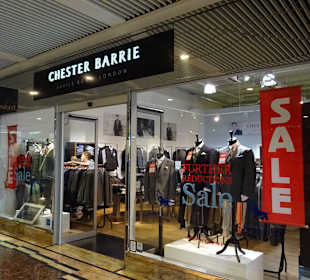 Viele Markenshops im Outletcenter