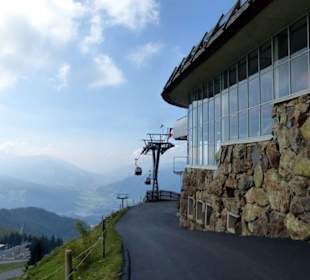 Gondelbahn im alpenhaus