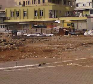 Groß Baustelle Montagsmarkt