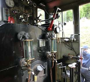 Führerstand der kleinen Lok