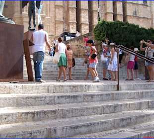 Aufgang zur Kathedrale