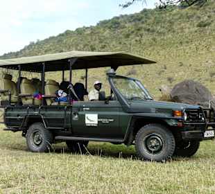 Unser Safari Fahrzeug