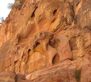 Spacer po Mieście Wykutym w Skale - Petra