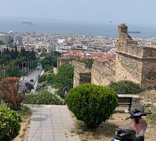 Blick auf Thessaloniki 