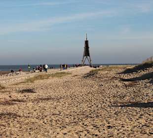 Das Cuxhavener Wahrzeichen die Kugelbake