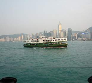 Star Ferry auf Fahrt