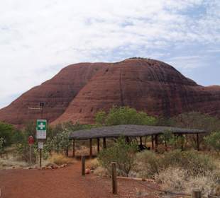 Rastplatz am "Walpa Gorge Walk"