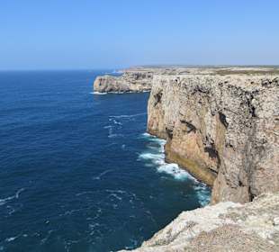 Steilküste bei Kap Sao Vicente