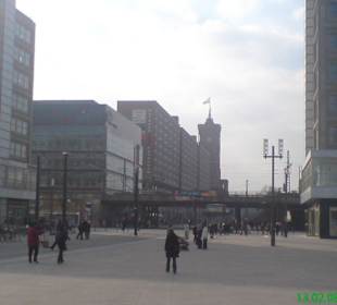 Alexanderplatz von Berlin