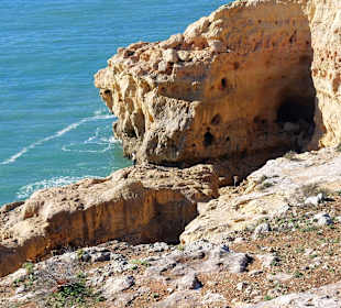 Ausblick Carvoeiro Boardwalk