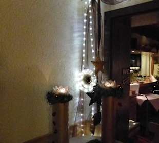 Weihnachtsdeko Weißer Turm