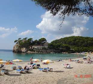 Strandansicht Cala Galdana