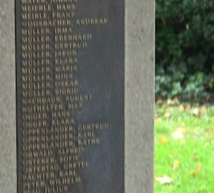 Kriegerdenkmal im Stadtgarten