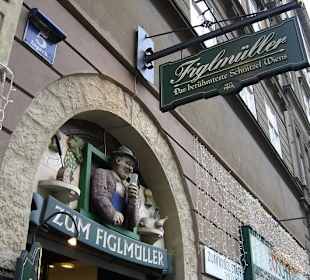 Eingang Restaurant Fieglmüller