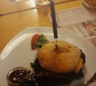 Top Burger und viele verschiedene leckere Biere 