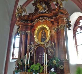In der Gnadenkapelle der Wallfahrtskirche
