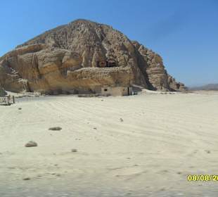  auf dem Weg ins Kloster Sinaigebirge 