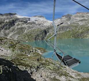 Sessellift zum Medelzplateau