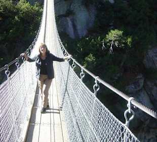 Hängebrücke zur Gelmerbahn