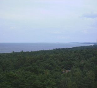 Blick vom Leuchtturm auf Ostsee nach Rußland